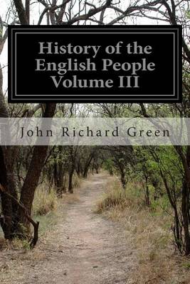 Book cover for History of the English People Volume III