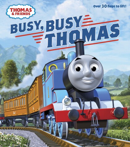 Book cover for Busy, Busy Thomas (Thomas & Friends)
