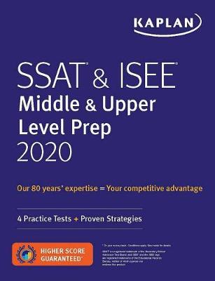 Cover of SSAT & ISEE Middle & Upper Level Prep 2020