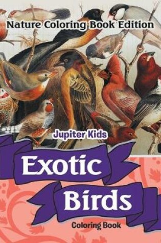 Cover of Exotic Birds Coloring Book