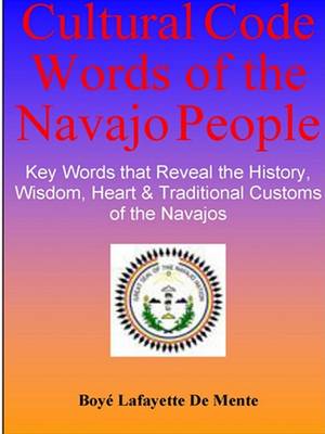 Cover of Cultural Code Words of the Navajo People