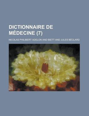 Book cover for Dictionnaire de Medecine (7)