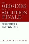 Book cover for Les Origines de la Solution Finale