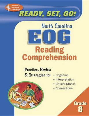 Cover of North Carolina EOG Grade 8 Reading Comprehension