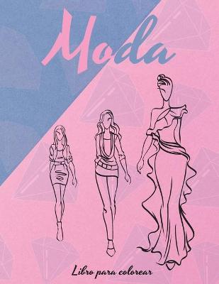 Book cover for Moda Libro de Colorear