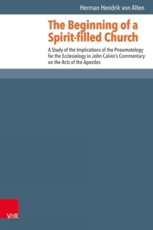 Cover of The Beginning of a Spirit-filled Church