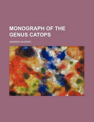 Book cover for Monograph of the Genus Catops