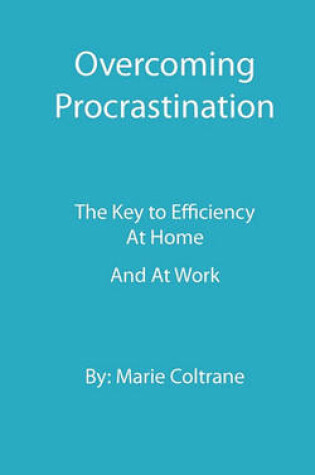 Cover of Overcoming Procrastination