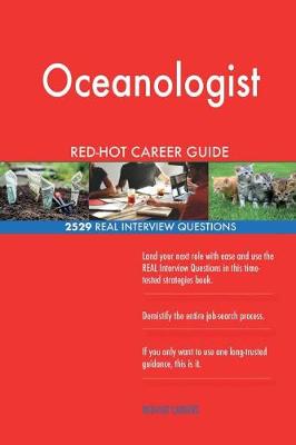 Book cover for Oceanologist RED-HOT Career Guide; 2529 REAL Interview Questions