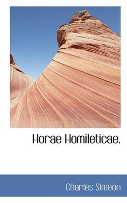Book cover for Horae Homileticae.