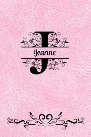 Cover of Split Letter Personalized Journal - Jeanne