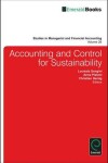 Book cover for Accounting and Control for Sustainability