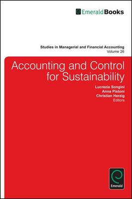 Book cover for Accounting and Control for Sustainability