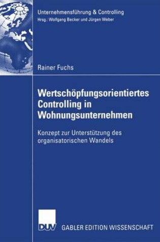 Cover of Wertschöpfungsorientiertes Controlling in Wohnungsunternehmen