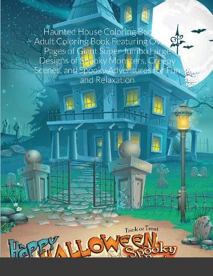 Book cover for Haunted House Coloring Book