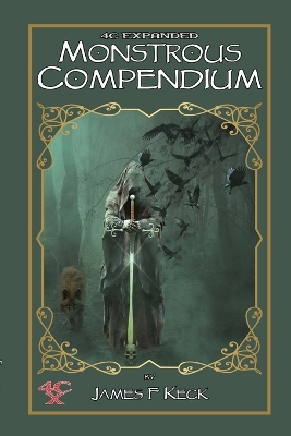 Book cover for 4CX Monstrous Compendium