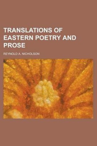 Cover of Translations of Eastern Poetry and Prose