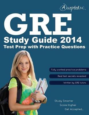 Book cover for GRE Study Guide 2014