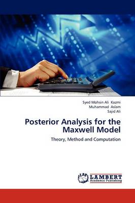 Book cover for Posterior Analysis for the Maxwell Model