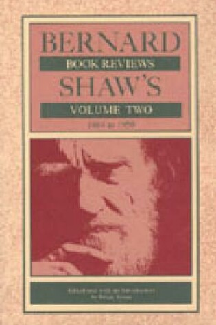 Cover of Bernard Shaw's Book Reviews