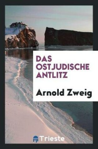 Cover of Das Ostjudische Antlitz. Von Arnold Zweig [und] Hermann Struck