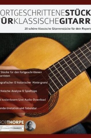 Cover of Fortgeschrittene Stücke Für Klassische Gitarre