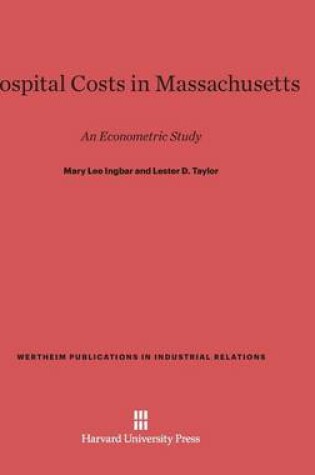 Cover of Hospital Costs in Massachusetts