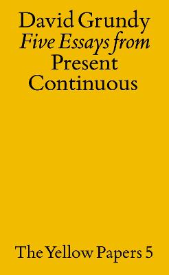 Cover of Five Essays from Present Continuous