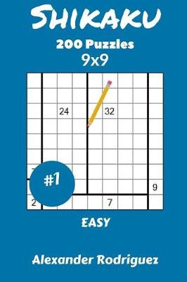 Book cover for Shikaku Puzzles 9x9 - Easy 200 vol. 1