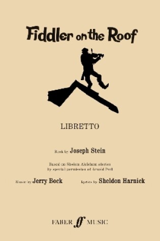 Cover of Fiddler On The Roof (libretto)