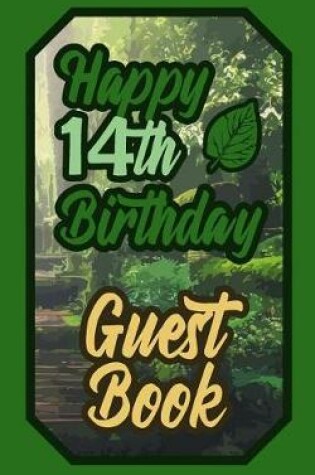 Cover of Happy 14th Birthday Guest Book