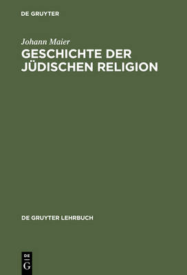 Book cover for Geschichte der judischen Religion