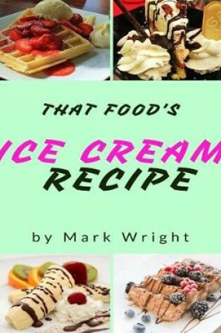 Cover of Ice Cream Recipe Book