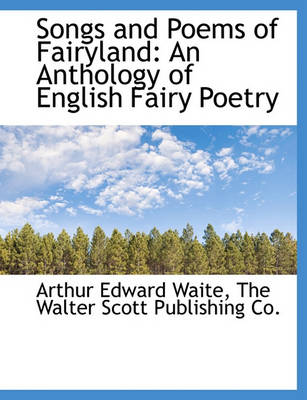 Book cover for Songs and Poems of Fairyland