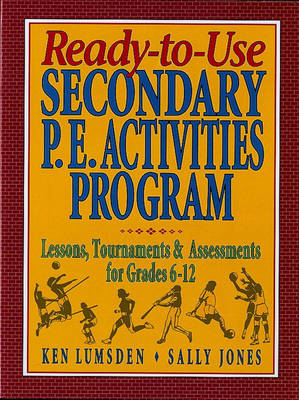 Book cover for Ready-to-Use Secondary P.E. Activities Program