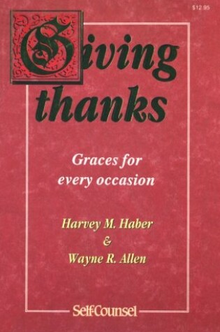 Cover of Giving Thanks