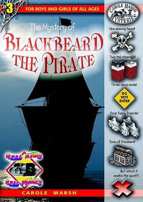 Book cover for The Mystery of Blackbeard the Pirate
