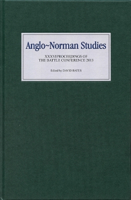 Book cover for Anglo-Norman Studies XXXVI