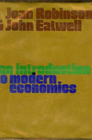 Cover of Introduction to Modern Economics