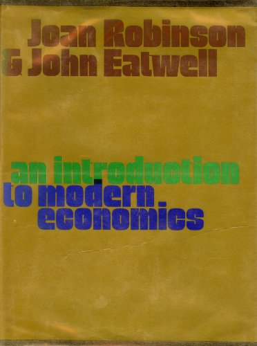 Book cover for Introduction to Modern Economics