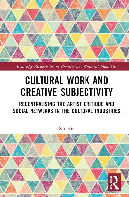 Cover of Cultural Work and Creative Subjectivity