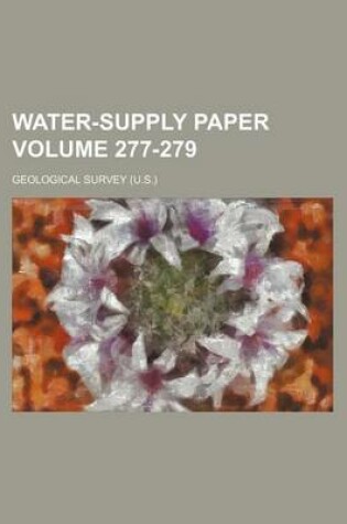 Cover of Water-Supply Paper Volume 277-279