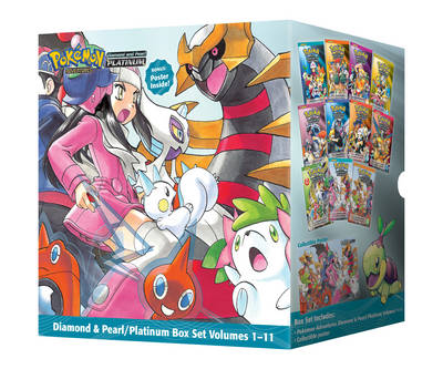 Book cover for Pokémon Adventures Diamond & Pearl / Platinum Box Set