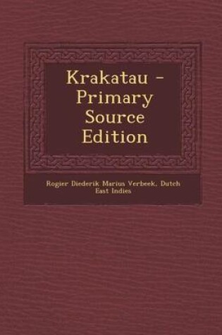 Cover of Krakatau - Primary Source Edition