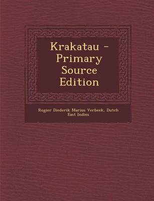 Book cover for Krakatau - Primary Source Edition