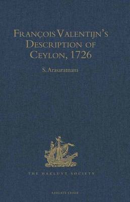 Book cover for Francois Valentijn's Description of Ceylon