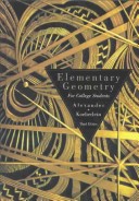 Book cover for Elementary Geometry 3e