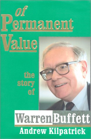 Book cover for Of Permanent Value: the Story