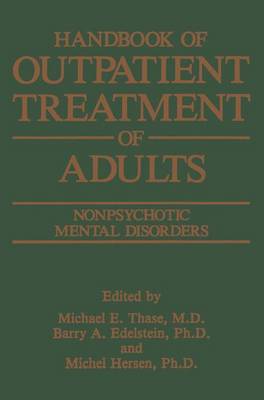 Cover of Handbook of Outpatient Treatment of Adults