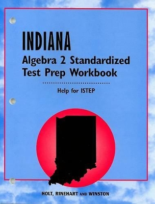 Book cover for Indiana Algebra 2 Standardized Test Prep Workbook